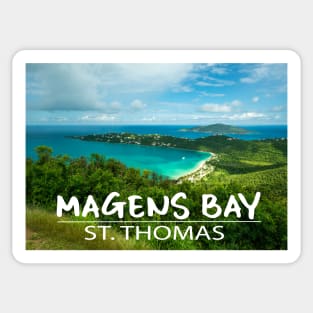 Magens Bay, St. Thomas Sticker